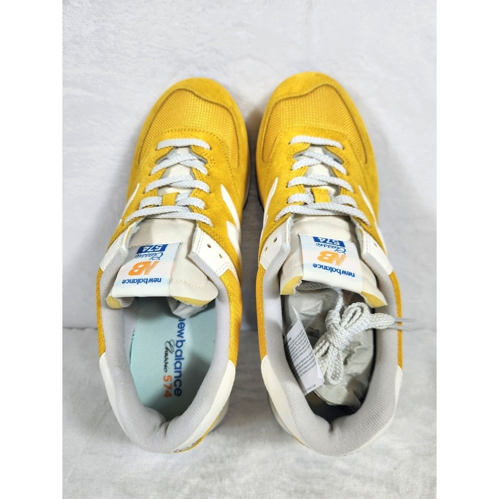 New Balance Classic 574 - Marmalade Sea Salt - U574VPY - Men's Size 12 - NEW - Picture 5 of 14